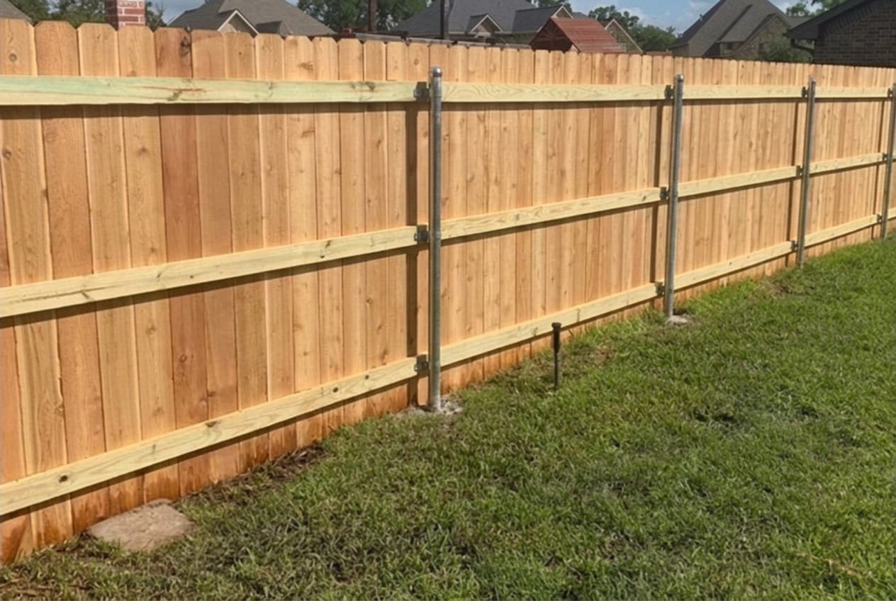 Cedar Wood Privacy Fence